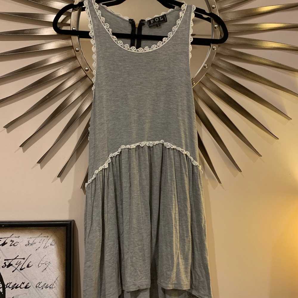 POL Tank Top- Gray